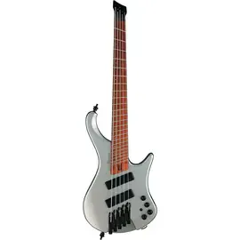 Бас-гитара Ibanez 5-String Multi Short Scale Ergonomic Headless Metallic Gray