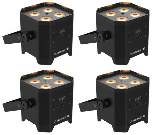 Светодиодный прибор Chauvet DJ EZLink Par Q4BT ILS RGBA (4 штуки)