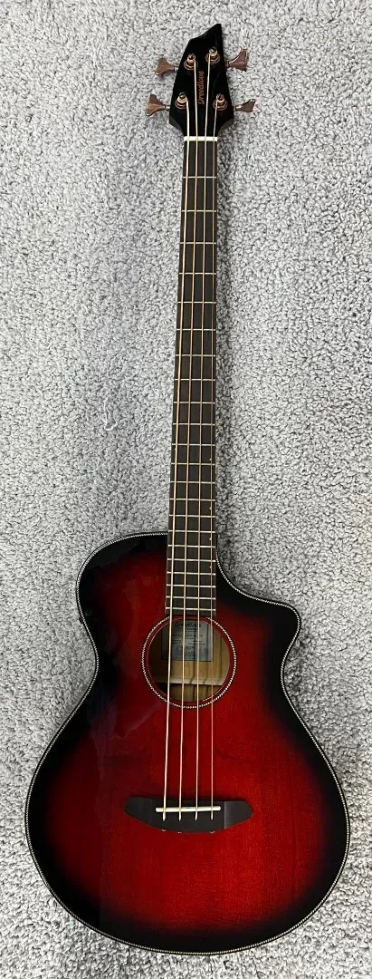 Breedlove PSCN39BCEMYMY Pursuit Exotic S Concert Sunset Burst Acoustic/Elec Bass
