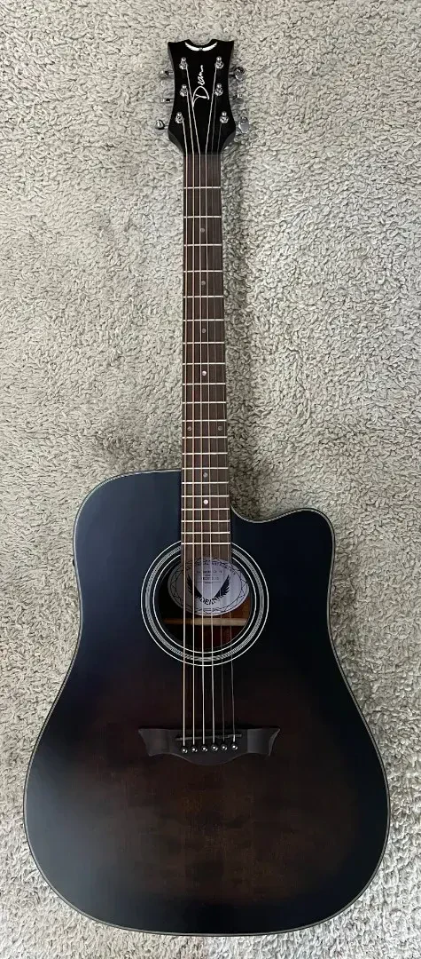 Б/У Электроакустическая гитара Dean Guitars St Augustine SA DREAD CE VB Dreadnought Cutaway, Vintage Burst