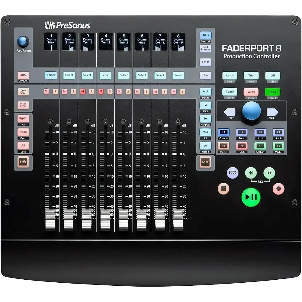 MIDI-контроллер для DAW PreSonus FaderPort 8 8-канальный USB