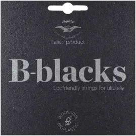 Струны для баритон-укулеле AQUILA 184U B-Blacks (набор, 4 шт.)