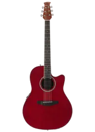 Электроакустическая гитара Applause AB24II-RR Standard Mid Depth Ruby Red