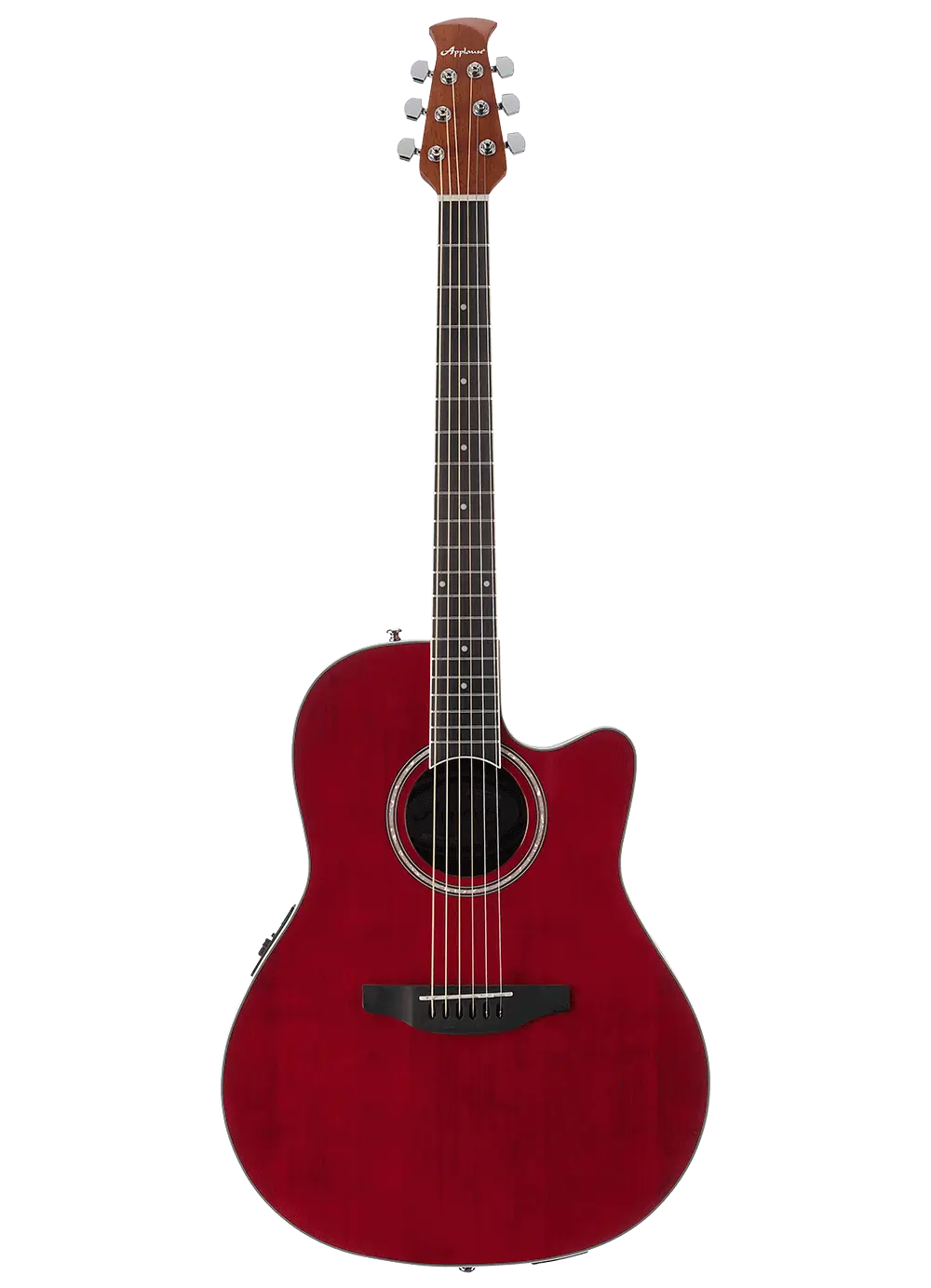 Электроакустическая гитара Applause AB24II-RR Standard Mid Depth Ruby Red