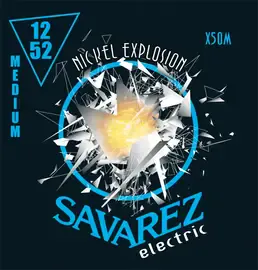 Струны для электрогитары Savarez X50M Nickel Explosion 12-52