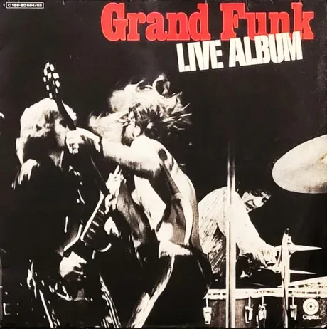 GRAND FUNK RAILROAD - Live Album (2LP , Used)