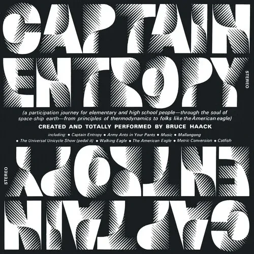 Виниловая пластинка Bruce Haack - Captain Entropy [New Vinyl LP] Clear Vinyl