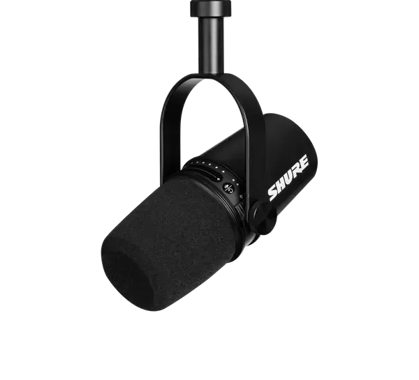 Микрофон для стримов Shure MV7-K черный