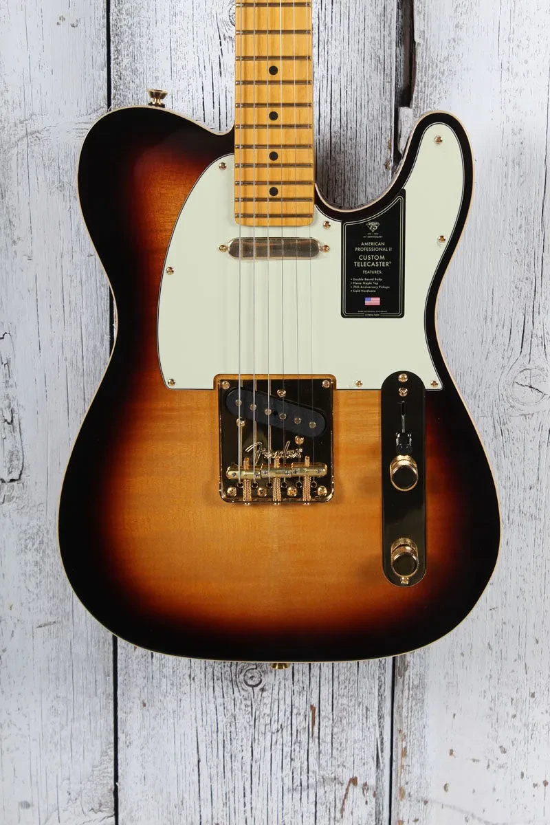 Fender 75th Anniversary American Pro Custom Telecaster Electric Guitar with Case