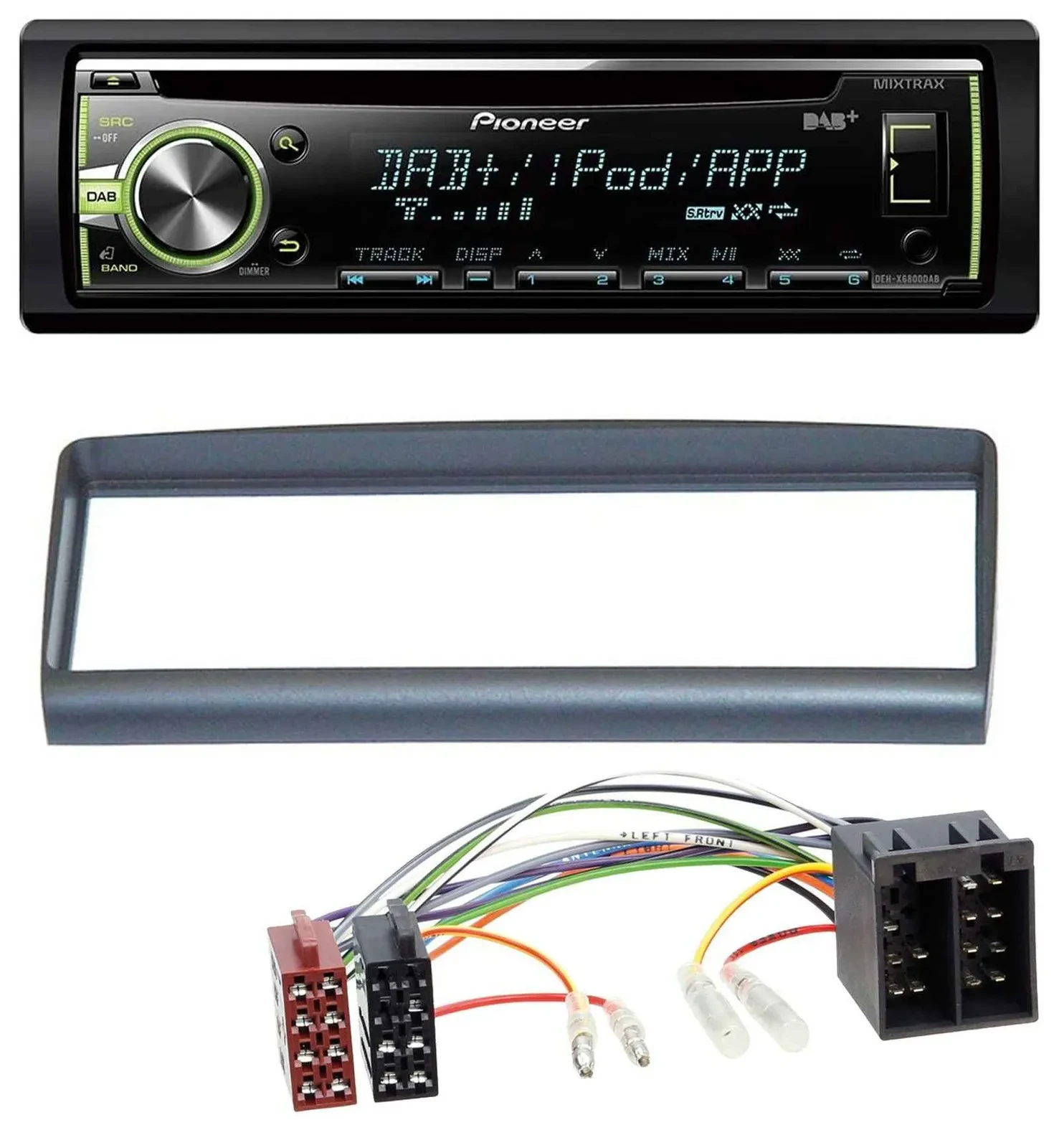 Pioneer DAB USB MP3 AUX CD Autoradio für Alfa Romeo Spider GTV 1994-2005