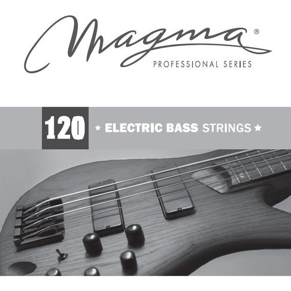 Струна одиночная для бас-гитары Magma Strings BS120N Nickel Plated Steel 120