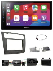 Pioneer DAB USB Lenkrad Bluetooth 2DIN Autoradio für BMW 1er PDC aut. Klima E87/