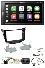 Pioneer USB Lenkrad DAB 2DIN Bluetooth Autoradio für Hyundai i30 2012-2017