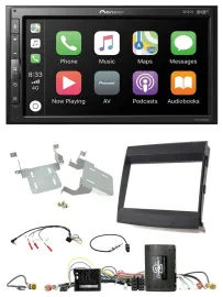 Pioneer USB Lenkrad DAB 2DIN Bluetooth Autoradio für Porsche Cayenne 11-16 Infoa