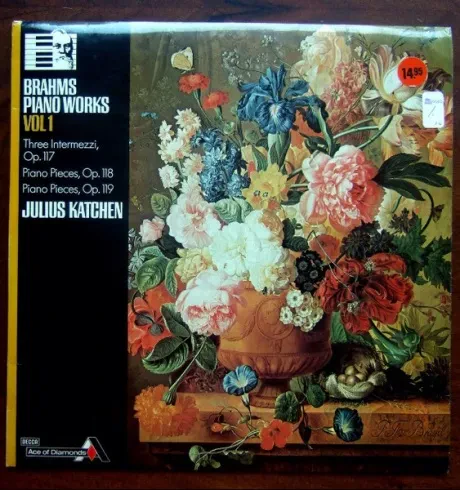 Б/У виниловая пластинка Brahms – Piano Works Vol. 1