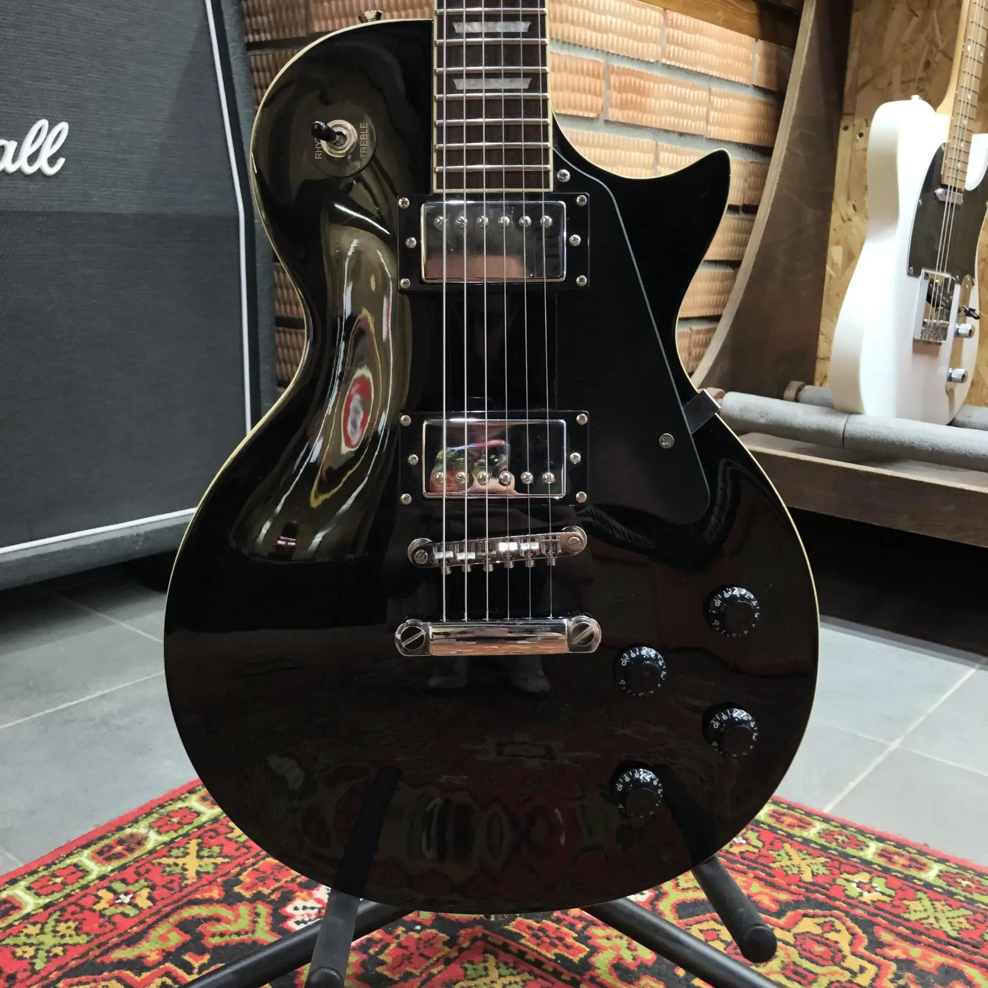 Электрогитара Jay Turser Les Paul JT-220 HH Black China 2011