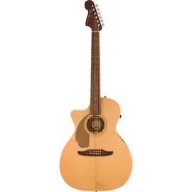 Электроакустическая гитара Fender Newporter Player Left-Handed Acoustic-Electric Guitar, Natural