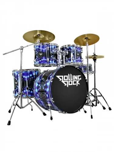 Ударная установка акустическая Rolling Rock JR-2232C Blue Snake