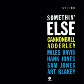 Виниловая пластинка Cannonball Adderley - Somethin Else [New Vinyl LP] 180 Gram