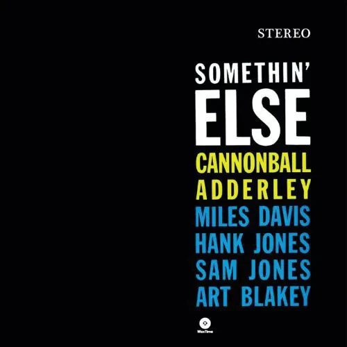 Виниловая пластинка Cannonball Adderley - Somethin Else [New Vinyl LP] 180 Gram