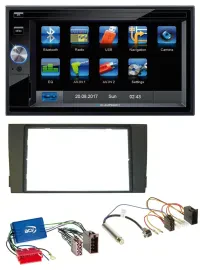 Blaupunkt SD Bluetooth 2DIN MP3 USB AUX Autoradio für Audi A6 C5 01-05 Aktivsyst
