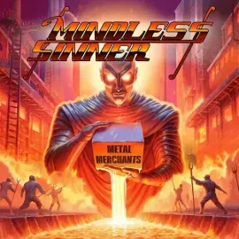 Виниловая пластинка Mindless Sinner - Metal Merchants - Orange [New Vinyl LP] Colored Vinyl, Orange