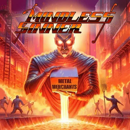 Виниловая пластинка Mindless Sinner - Metal Merchants - Orange [New Vinyl LP] Colored Vinyl, Orange