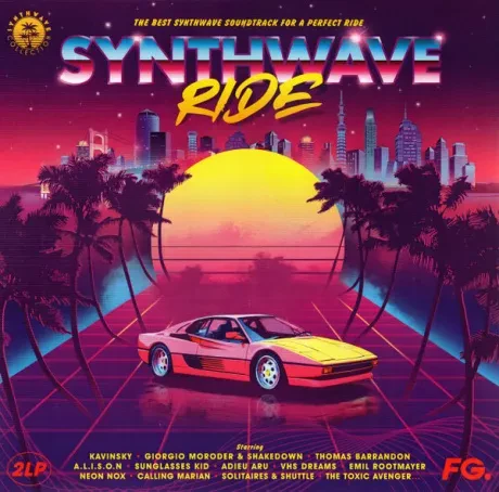 VARIOUS ARTISTS - Synthwave Ride (2LP)