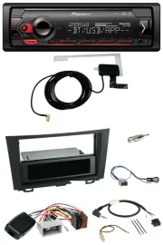 Автомагнитола Pioneer DAB, USB, Bluetooth, поддержка управления с руля, для Honda CR‑V (2006–2012)