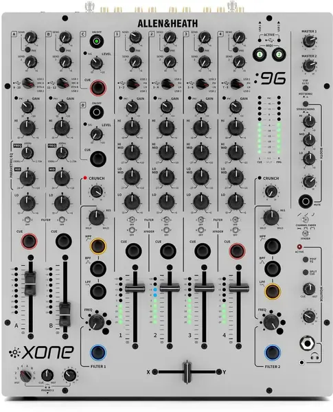 Аналоговый микшер Allen & Heath Xone96 Analogue DJ Mixer with Audio Interface