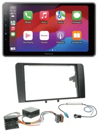 Pioneer MP3 USB DAB Bluetooth 2DIN Autoradio für Audi A3 06-12 8P Infinity Aktiv
