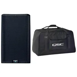 QSC K12.2 K2 Series Two-Way 2000W Active 12" DJ PA Speaker + Case K12