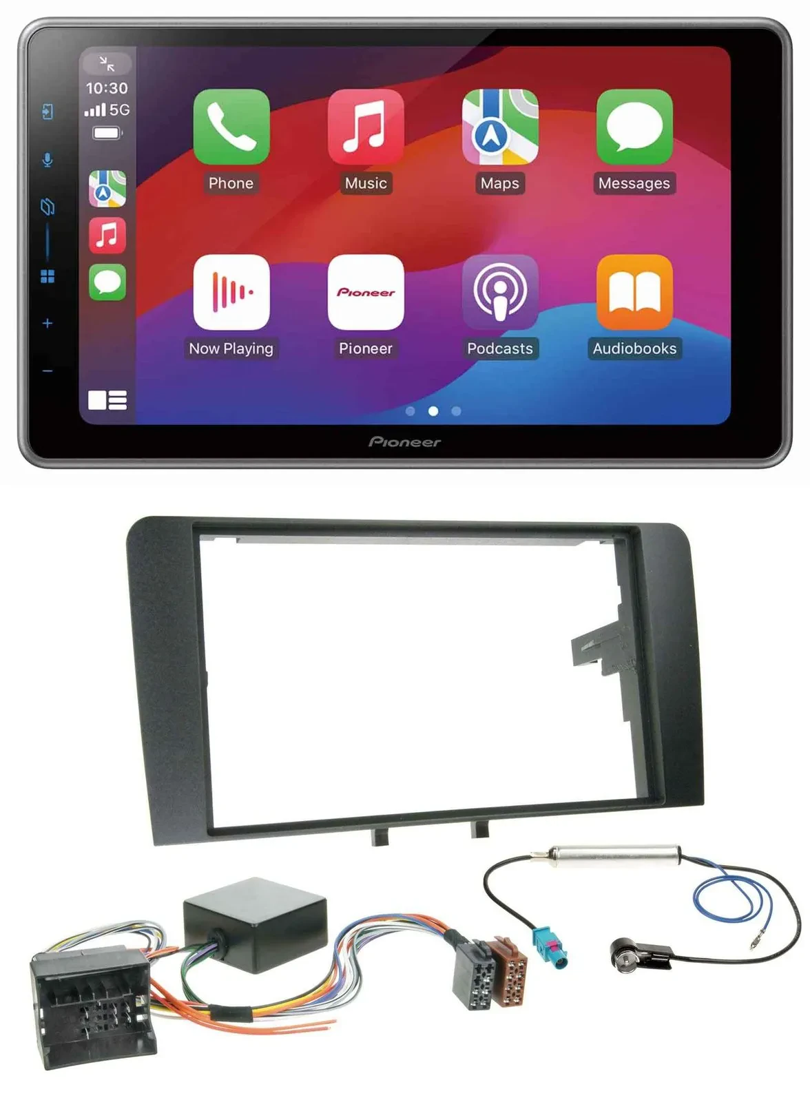 Pioneer MP3 USB DAB Bluetooth 2DIN Autoradio für Audi A3 06-12 8P Infinity Aktiv