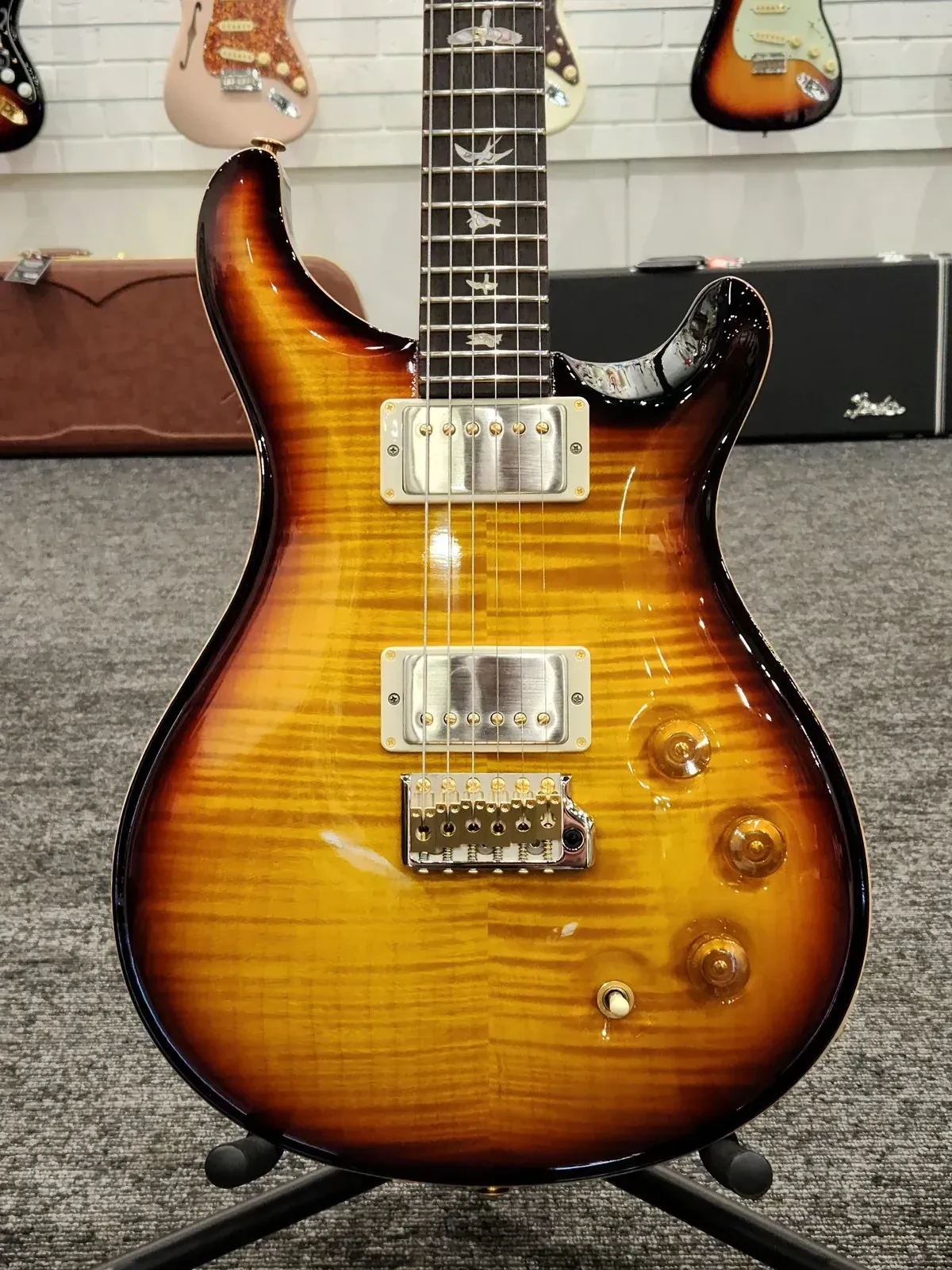 PRS DGT David Grissom Signature 10-Top Electric Guitar, Rosewood Fingerboard, Tr