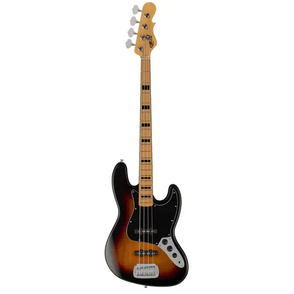 Бас-гитара G&L Tribute JB Bass Guitar 3-tone Sunburst