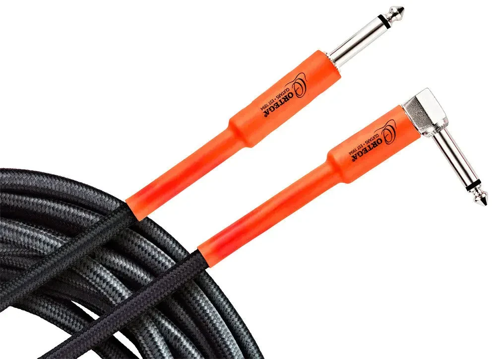 Инструментальный кабель Ortega OECI-15 Black 4.5 м