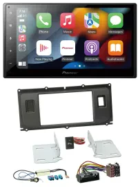 Автомагнитола для Land Rover Evoque (с 2011) Pioneer 2DIN, DAB, Bluetooth, USB, MP3