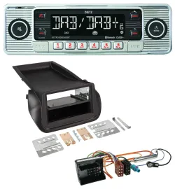 Dietz Bluetooth MP3 DAB USB Autoradio für Citroen Nemo Peugeot Bipper ab 2008