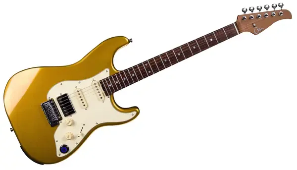 Электрогитара Mooer GTRS S800 Gold со встроенным процессором