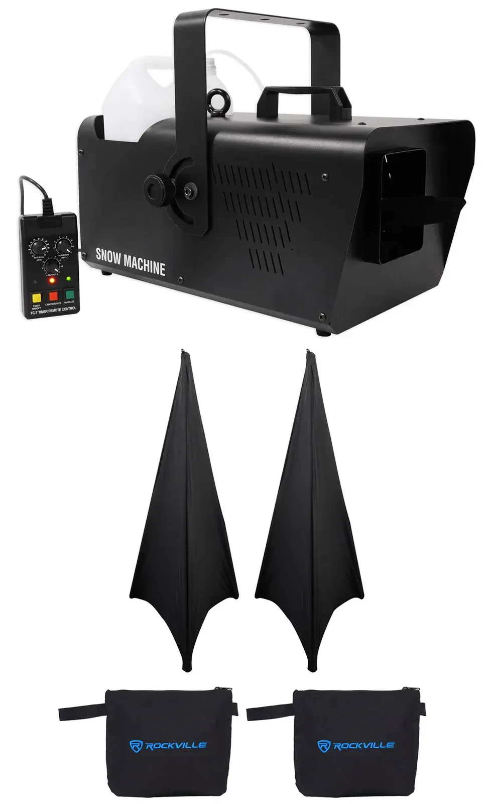 Генератор снега Chauvet DJ SM 250 DMX с чехлом