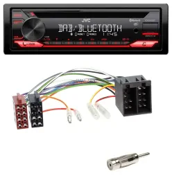 JVC CD DAB USB Bluetooth MP3 Autoradio für Opel Astra F 1991-98 Corsa A+B 1990-2