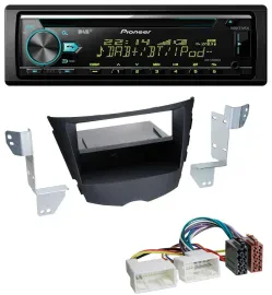 Pioneer DAB MP3 CD USB Bluetooth Autoradio für Hyundai Veloster (ab 2011)