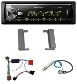 Pioneer Bluetooth USB DAB MP3 Autoradio für Audi A2 A3 8L A4 B5 TT 99-06 Aktivsy