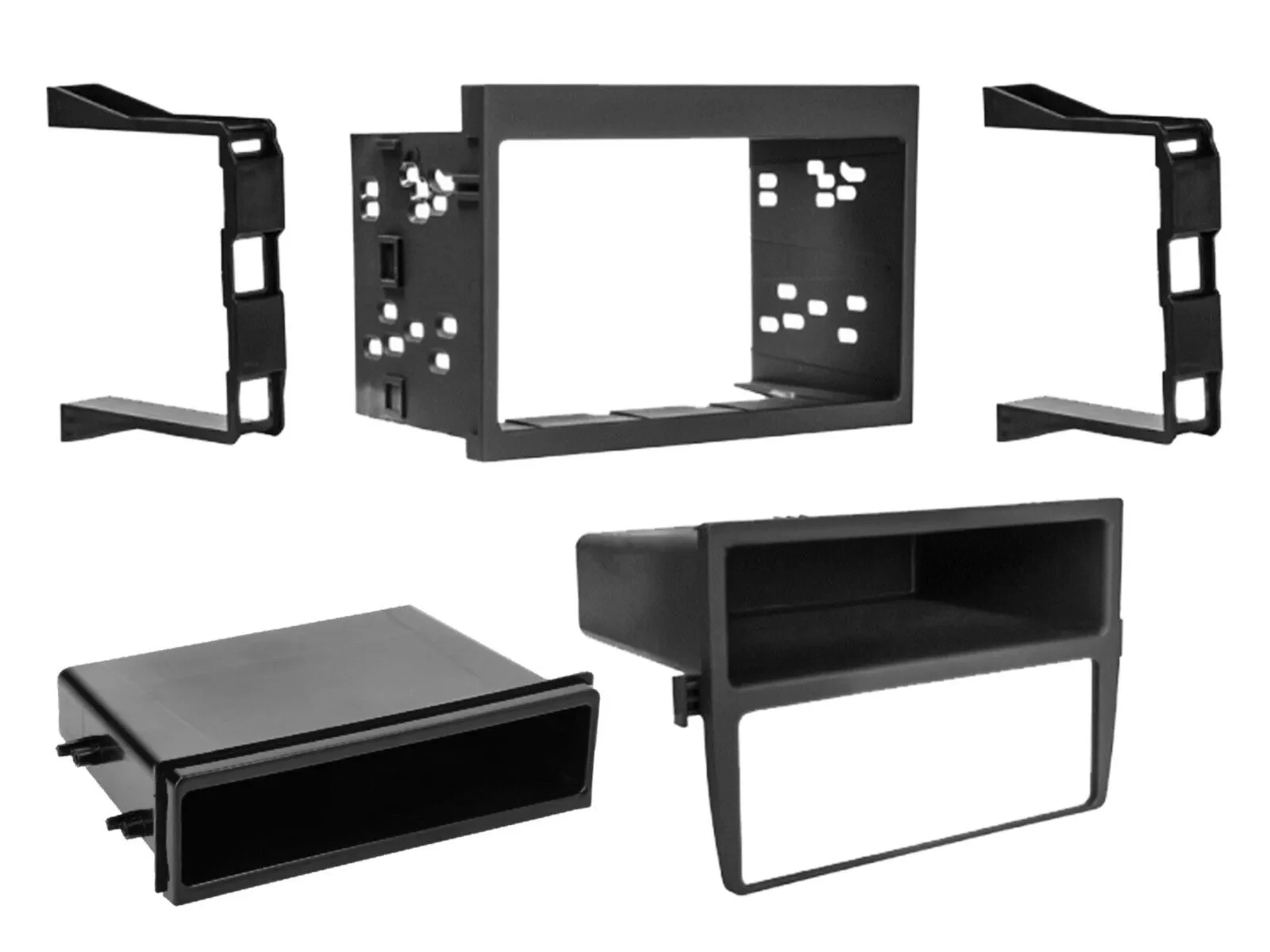 Рамка для автомагнитолы для Porsche 911 (996) 1997–2006, Boxster (986) ACV Double DIN (набор)