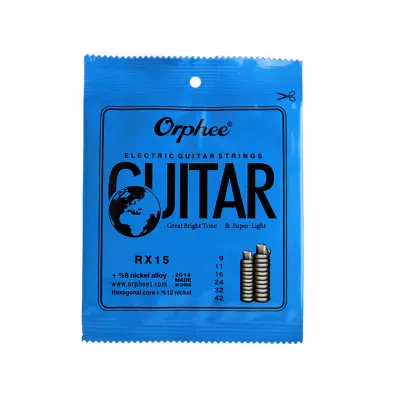 Струны для электрогитары Orphee RX-15 9-42