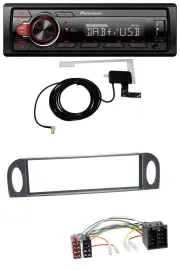 Pioneer 1DIN MP3 DAB USB AUX Autoradio für Citroen C5 (bis 2004)
