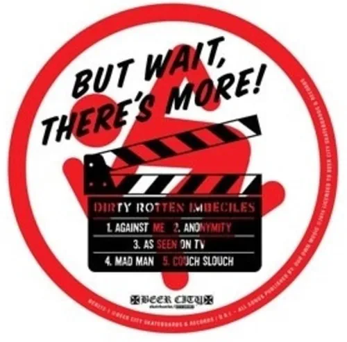 Виниловая пластинка D.R.I. - But Wait ... There's More! (hand Silk Screened) [New 12" Vinyl] Ltd Ed