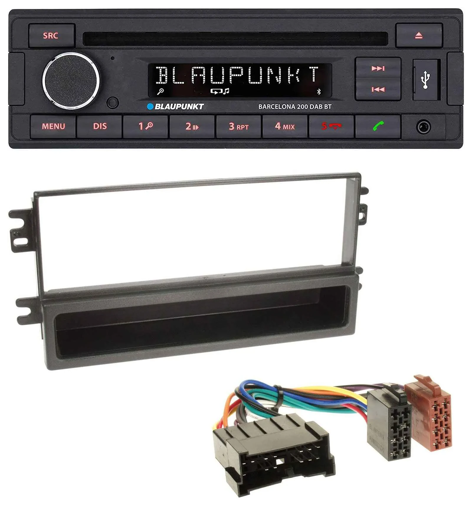 Blaupunkt USB DAB CD Bluetooth MP3 Autoradio für Kia Carnival 01-06 Carens ab 03