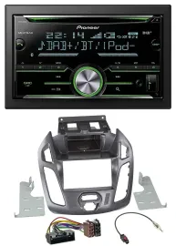 Pioneer Bluetooth MP3 DAB 2DIN USB CD Autoradio für Ford Transit ohne Display 20