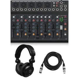 Микшерный пульт Behringer XENYX 1003B аналоговый, 10-канальный, 5 микрофонных предусилителей (набор)